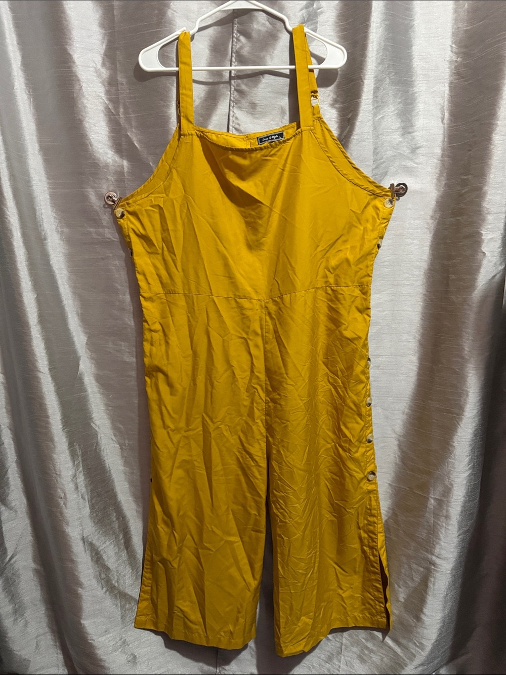 Song of Style Golden Mustard Sleeveless Top
